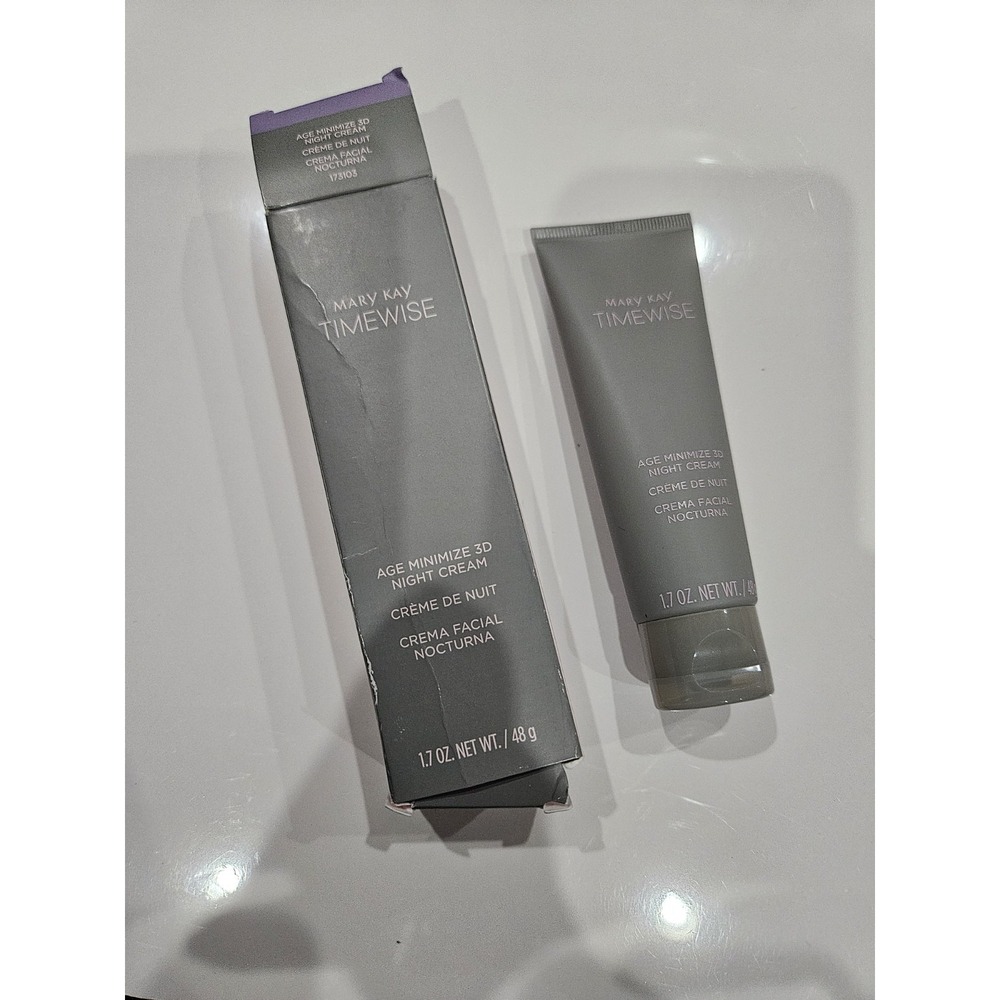 Mary Kay Age Minimize 3D Night Cream New Comb To Oily